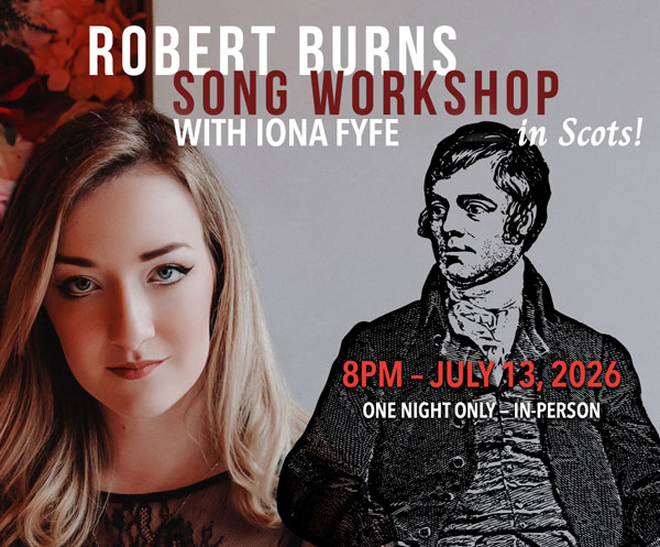 Iona Fyfe's Burns Songs in Scots Workshop